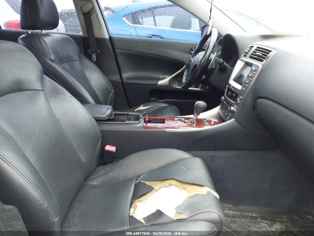 44977545 :رقم المزاد ، JTHBK262X85075146 vin ، 2008 Lexus Is 250 مزاد بيع