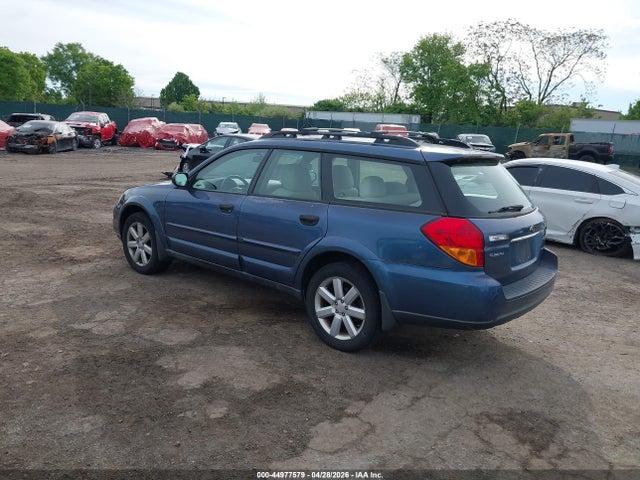 2006 Subaru Outback 2.5i მანქანა იყიდება აუქციონზე, vin: 4S4BP61CX67315724, აუქციონის ნომერი: 44977579