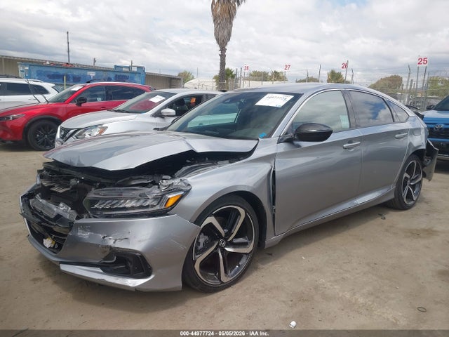 2022 Honda Accord Sport მანქანა იყიდება აუქციონზე, vin: 1HGCV1F33NA088244, აუქციონის ნომერი: 44977724