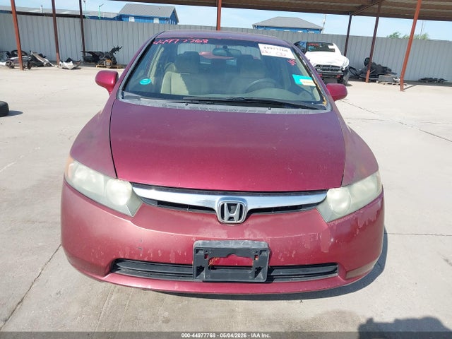 2007 Honda Civic Lx მანქანა იყიდება აუქციონზე, vin: 1HGFA16547L106154, აუქციონის ნომერი: 44977768
