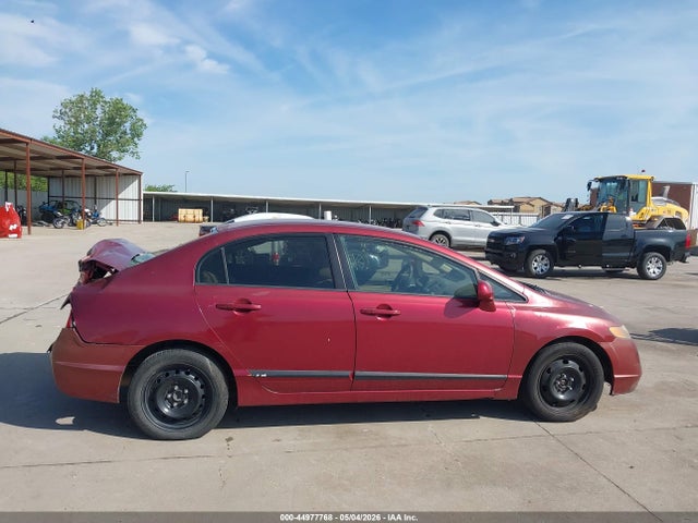 2007 Honda Civic Lx მანქანა იყიდება აუქციონზე, vin: 1HGFA16547L106154, აუქციონის ნომერი: 44977768