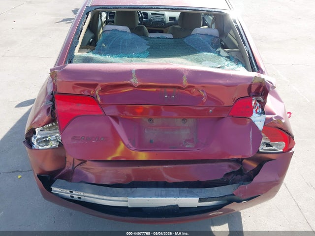 2007 Honda Civic Lx მანქანა იყიდება აუქციონზე, vin: 1HGFA16547L106154, აუქციონის ნომერი: 44977768