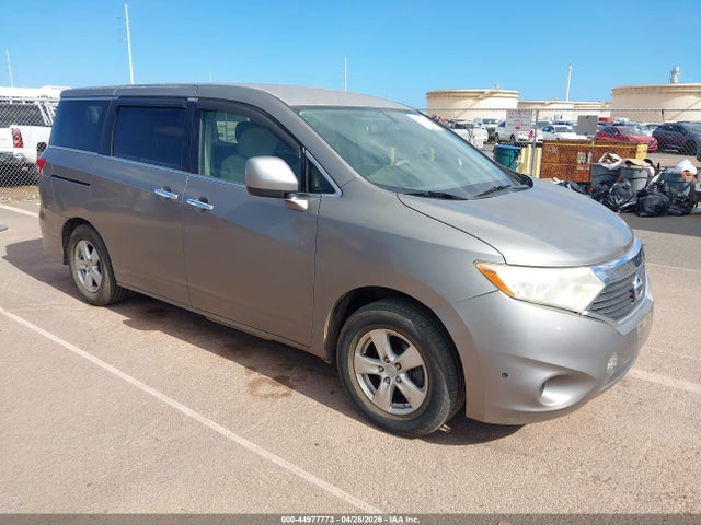 2012 Nissan Quest S მანქანა იყიდება აუქციონზე, vin: JN8AE2KP0C9033337, აუქციონის ნომერი: 44977773