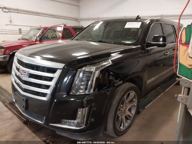 44977776 :رقم المزاد ، 1GYS4TKJ1FR633688 vin ، 2015 Cadillac Escalade Esv Premium مزاد بيع