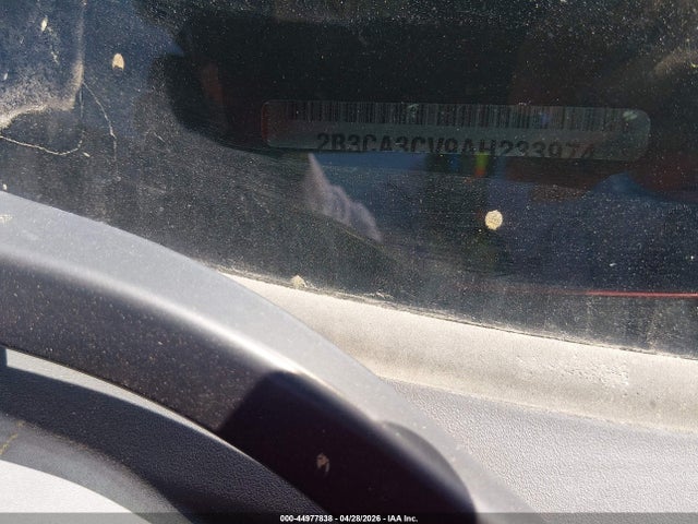44977838 :رقم المزاد ، 2B3CA3CV9AH233974 vin ، 2010 Dodge Charger Sxt مزاد بيع