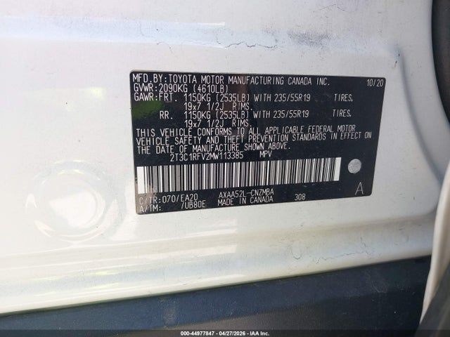 Toyota Rav4 Xle Premium 2021 2T3C1RFV2MW113385 Image 9