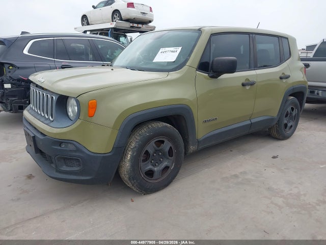 44977905 :رقم المزاد ، ZACCJAAT4FPC05509 vin ، 2015 Jeep Renegade Sport مزاد بيع