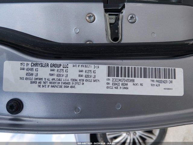 Aukcja sprzedaży 2014 Chrysler 300c Awd, vin: 2C3CCAKG7EH253098, numer aukcji: 44977926
