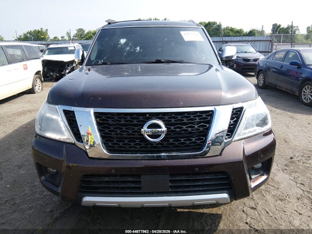 44977962 :رقم المزاد ، JN8AY2ND0JX001067 vin ، 2018 Nissan Armada Platinum مزاد بيع