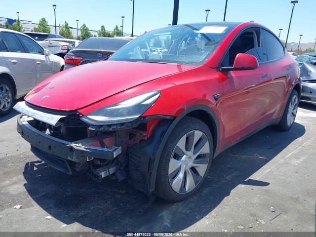 2023 Tesla Model Y Awd/long Range Dual Motor All-wheel Drive მანქანა იყიდება აუქციონზე, vin: 7SAYGDEE1PF805739, აუქციონის ნომერი: 44978022