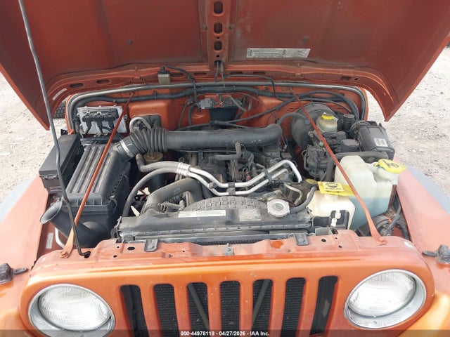Продажа на аукционе авто 2002 Jeep Wrangler Sport, vin: 1J4FA49S92P744901, номер лота: 44978118