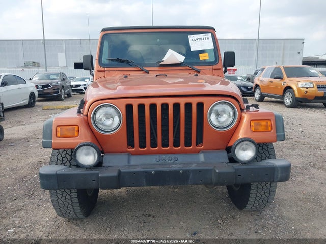 Продажа на аукционе авто 2002 Jeep Wrangler Sport, vin: 1J4FA49S92P744901, номер лота: 44978118