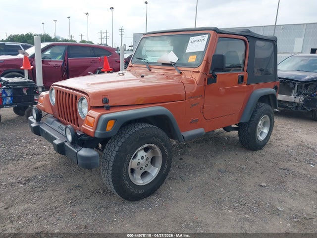 Продажа на аукционе авто 2002 Jeep Wrangler Sport, vin: 1J4FA49S92P744901, номер лота: 44978118