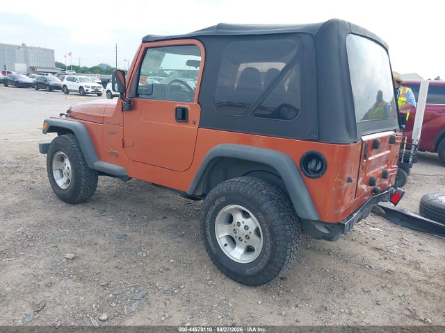 Продажа на аукционе авто 2002 Jeep Wrangler Sport, vin: 1J4FA49S92P744901, номер лота: 44978118