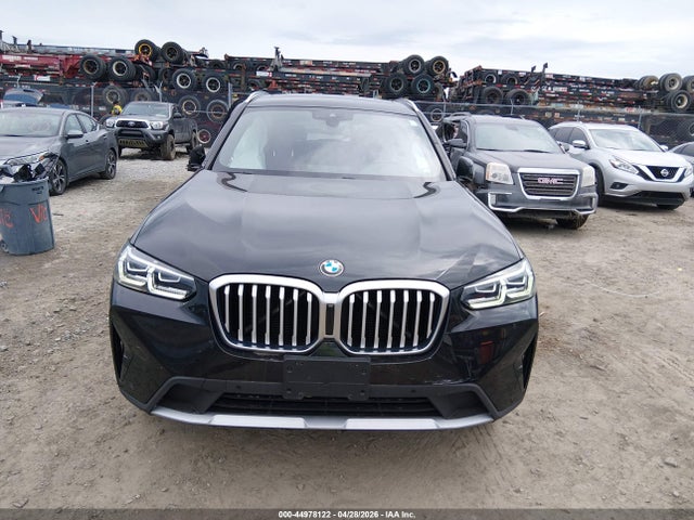 2022 Bmw X3 Xdrive30i მანქანა იყიდება აუქციონზე, vin: 5UX53DP00N9K62628, აუქციონის ნომერი: 44978122