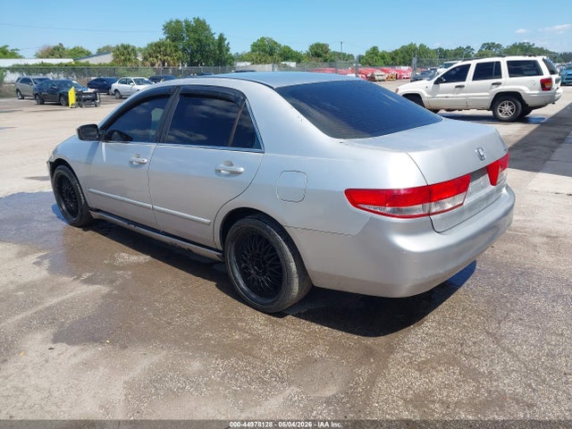 Aukcja sprzedaży 2003 Honda Accord 2.4 Lx, vin: 1HGCM56373A024649, numer aukcji: 44978128
