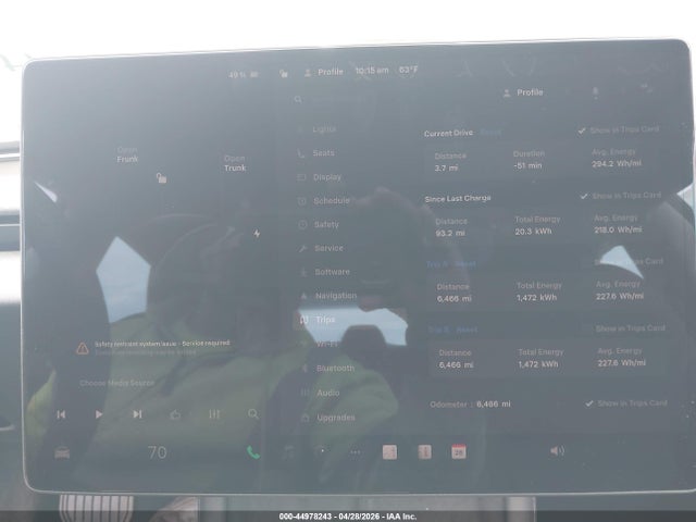 44978243 :رقم المزاد ، 5YJ3E1EA6TF116413 vin ، 2026 Tesla Model 3 Premium Rear-wheel Drive/standard Rear-wheel Drive مزاد بيع
