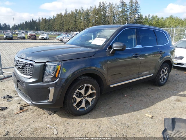 44978306 :رقم المزاد ، 5XYP3DHCXMG116012 vin ، 2021 Kia Telluride Ex مزاد بيع