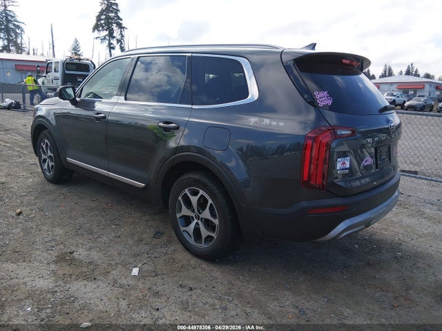 44978306 :رقم المزاد ، 5XYP3DHCXMG116012 vin ، 2021 Kia Telluride Ex مزاد بيع