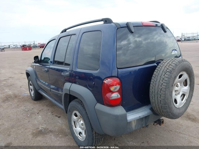 2006 Jeep Liberty Sport მანქანა იყიდება აუქციონზე, vin: 1J4GL48K56W163262, აუქციონის ნომერი: 44978348