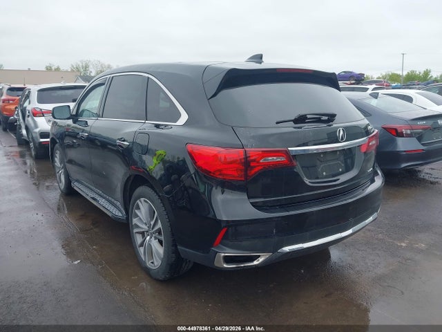 Продажа на аукционе авто 2017 Acura Mdx Technology Package, vin: 5J8YD4H54HL000514, номер лота: 44978361