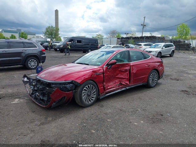 44978377 :رقم المزاد ، KMHL54JJ9SA121387 vin ، 2025 Hyundai Sonata Hybrid Limited مزاد بيع