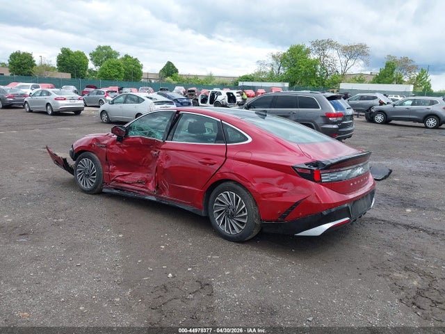 44978377 :رقم المزاد ، KMHL54JJ9SA121387 vin ، 2025 Hyundai Sonata Hybrid Limited مزاد بيع