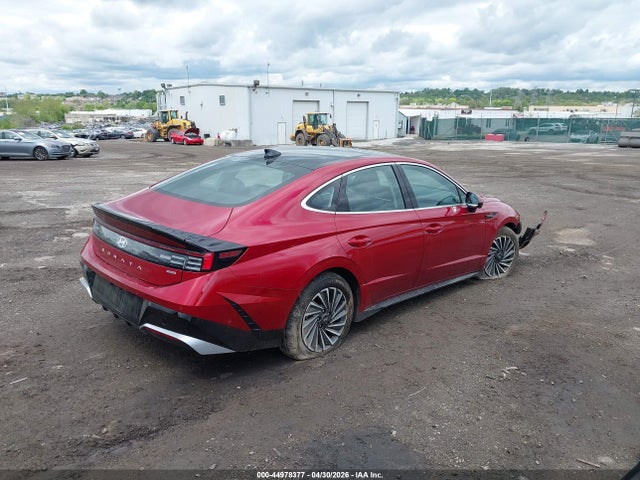 44978377 :رقم المزاد ، KMHL54JJ9SA121387 vin ، 2025 Hyundai Sonata Hybrid Limited مزاد بيع