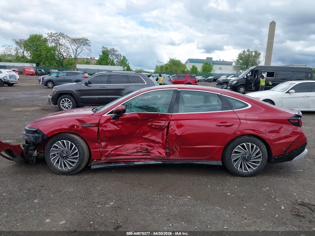 44978377 :رقم المزاد ، KMHL54JJ9SA121387 vin ، 2025 Hyundai Sonata Hybrid Limited مزاد بيع