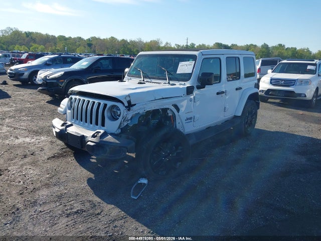 Aukcja sprzedaży 2021 Jeep Wrangler 4xe Unlimited Sahara 4x4, vin: 1C4JJXP62MW643117, numer aukcji: 44978395