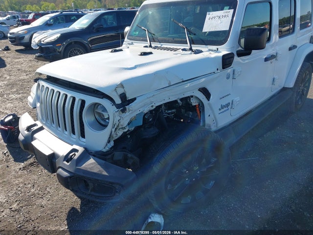 Aukcja sprzedaży 2021 Jeep Wrangler 4xe Unlimited Sahara 4x4, vin: 1C4JJXP62MW643117, numer aukcji: 44978395