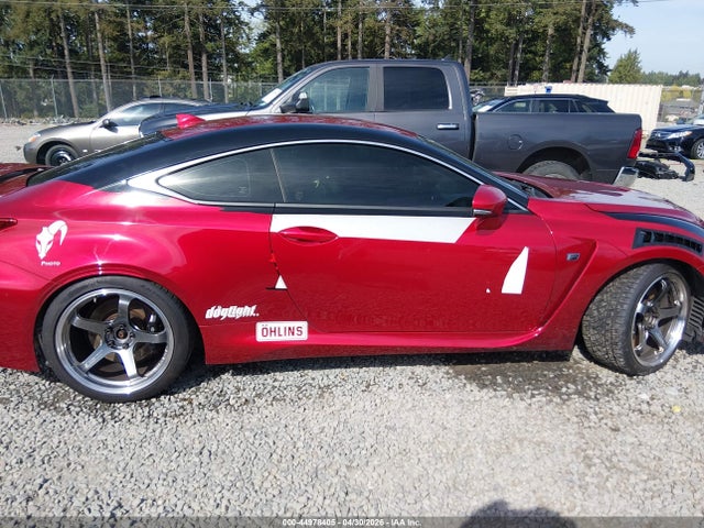 Auction sale of the 2015 Lexus Rc F, vin: JTHHP5BC7F5000607, lot number: 44978405