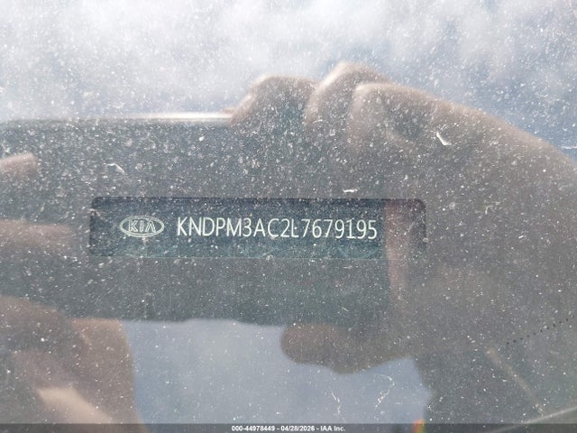 2020 Kia Sportage Lx მანქანა იყიდება აუქციონზე, vin: KNDPM3AC2L7679195, აუქციონის ნომერი: 44978449