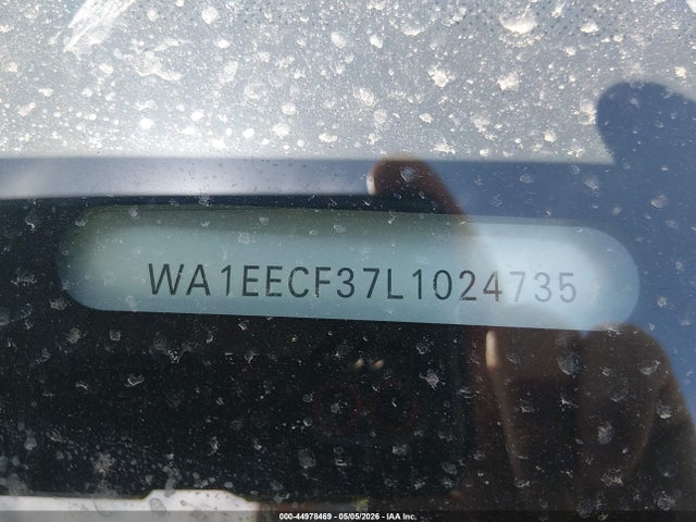 Продаж на аукціоні авто 2020 Audi Q3 Premium Plus 45 Tfsi S Line Quattro Tiptronic, vin: WA1EECF37L1024735, номер лоту: 44978469
