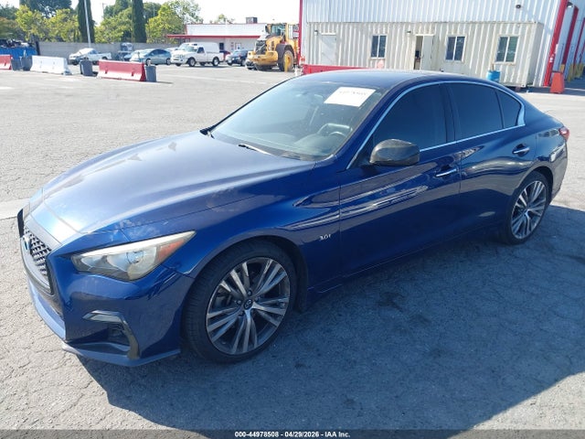 44978508 :رقم المزاد ، JN1EV7AP3JM362249 vin ، 2018 Infiniti Q50 3.0t Sport مزاد بيع