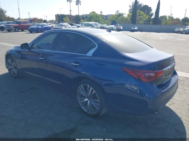 44978508 :رقم المزاد ، JN1EV7AP3JM362249 vin ، 2018 Infiniti Q50 3.0t Sport مزاد بيع
