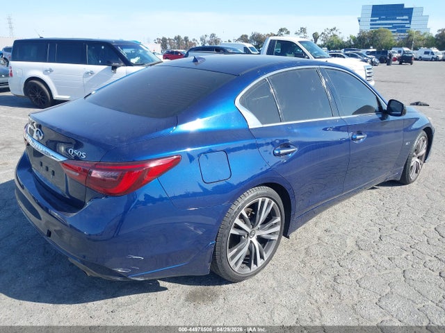 44978508 :رقم المزاد ، JN1EV7AP3JM362249 vin ، 2018 Infiniti Q50 3.0t Sport مزاد بيع