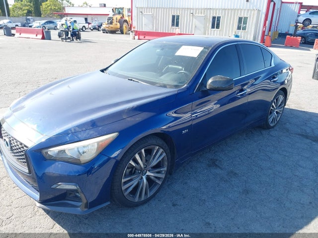 44978508 :رقم المزاد ، JN1EV7AP3JM362249 vin ، 2018 Infiniti Q50 3.0t Sport مزاد بيع