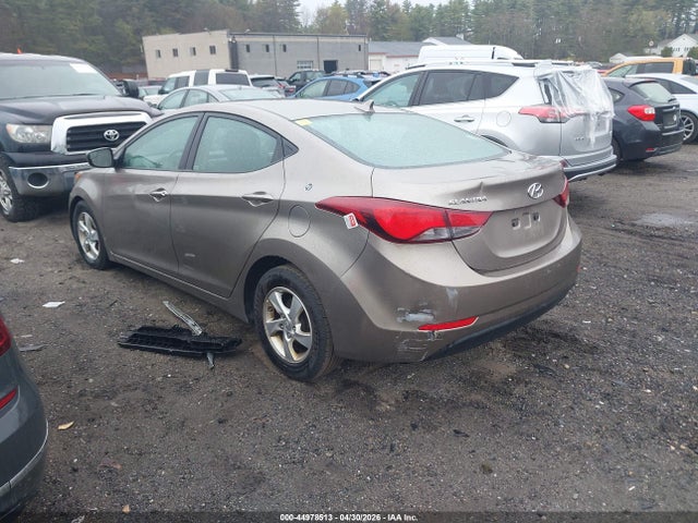 Aukcja sprzedaży 2015 Hyundai Elantra Se, vin: 5NPDH4AE2FH574820, numer aukcji: 44978513