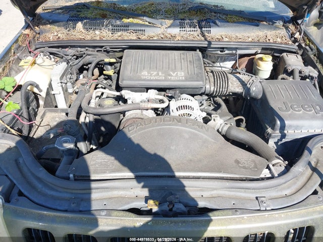 1999 Jeep Grand Cherokee Limited მანქანა იყიდება აუქციონზე, vin: 1J4GW68N5XC647657, აუქციონის ნომერი: 44978533