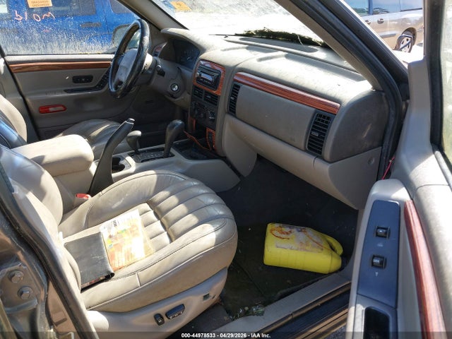 1999 Jeep Grand Cherokee Limited მანქანა იყიდება აუქციონზე, vin: 1J4GW68N5XC647657, აუქციონის ნომერი: 44978533