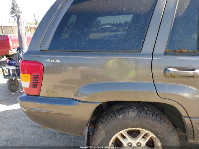 1999 Jeep Grand Cherokee Limited მანქანა იყიდება აუქციონზე, vin: 1J4GW68N5XC647657, აუქციონის ნომერი: 44978533