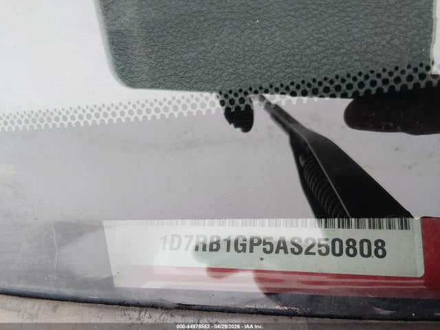 Aukcja sprzedaży 2010 Dodge Ram 1500 Slt/sport/trx, vin: 1D7RB1GP5AS250808, numer aukcji: 44978552