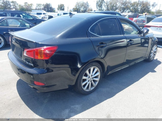 44978678 :رقم المزاد ، JTHBF5C21A5112696 vin ، 2010 Lexus Is 250 مزاد بيع