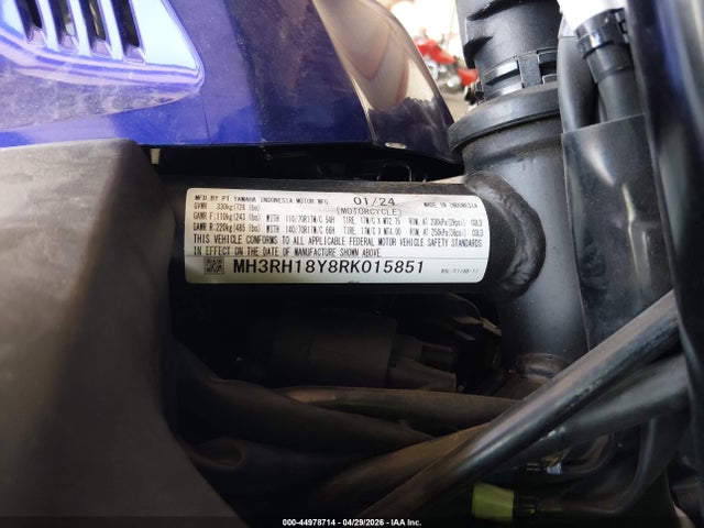MH3RH18Y8RK015851 Yamaha Yzfr3 A