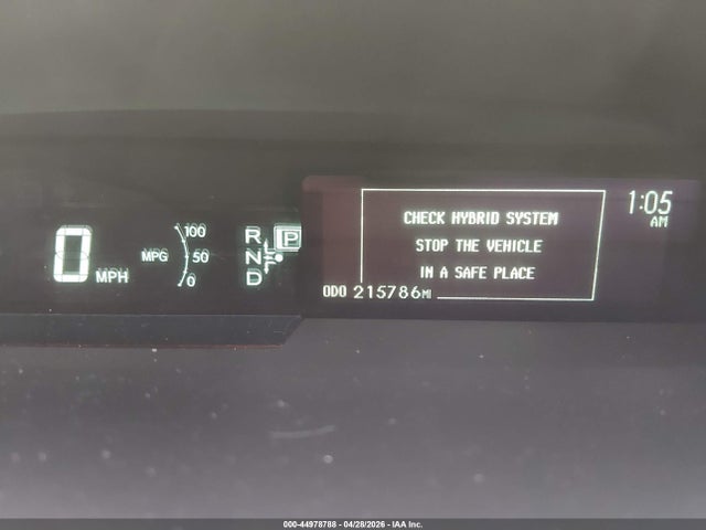 44978788 :رقم المزاد ، JTDKN3DU8D5550290 vin ، 2013 Toyota Prius Three مزاد بيع