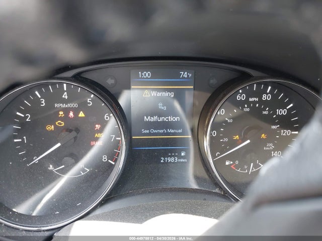 JN1BJ1CW7NW494036 Nissan Rogue Sport Sl Awd Xtronic Cvt