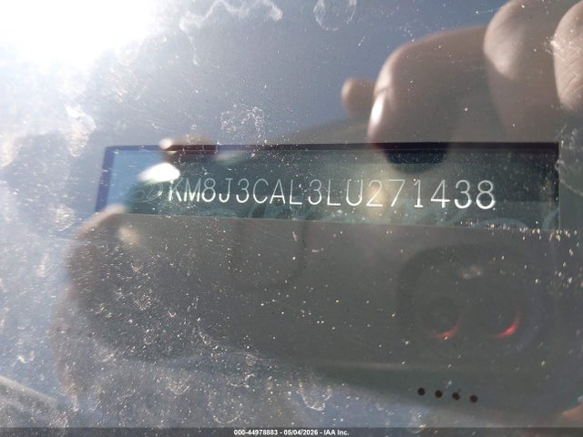 44978883 :رقم المزاد ، KM8J3CAL3LU271438 vin ، 2020 Hyundai Tucson Sport مزاد بيع