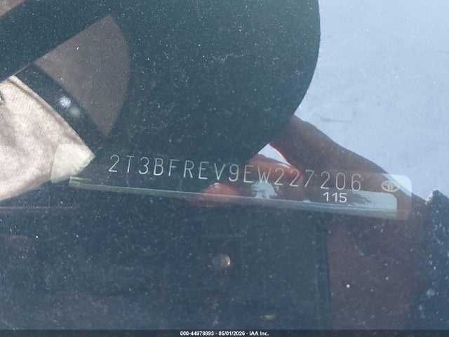 Aukcja sprzedaży 2014 Toyota Rav4 Le, vin: 2T3BFREV9EW227206, numer aukcji: 44978893