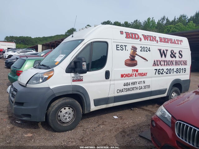 Aukcja sprzedaży 2018 Ram Promaster 2500 High Roof 159 Wb, vin: 3C6TRVDG4JE156467, numer aukcji: 44978903